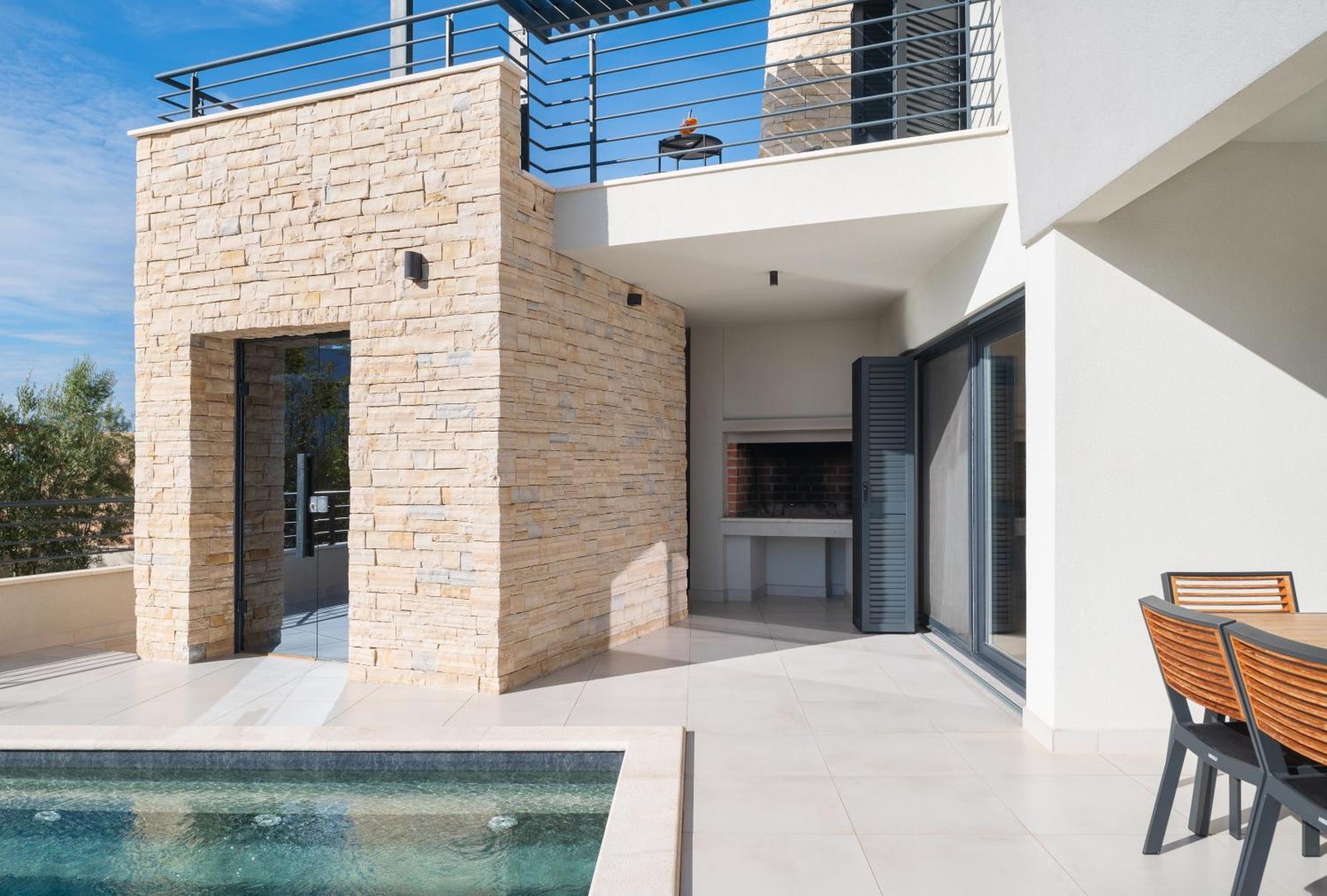 Villa Roca With Heated Pool And Sauna ปริฟลากา ภายนอก รูปภาพ